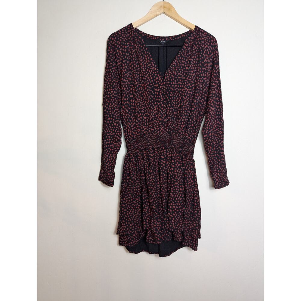 Rails Heart Print Jasmine Cinched Waist Dress In … - image 2